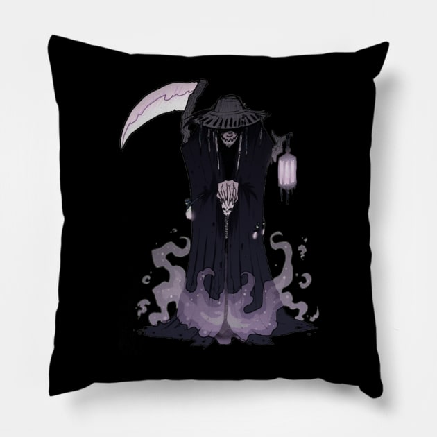 The Reaper Pillow by dhapiart