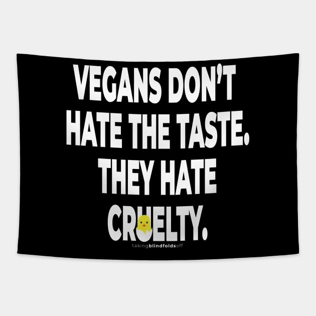 Vegan Activist #takingblindfoldsoff 6 Tapestry by takingblindfoldsoff