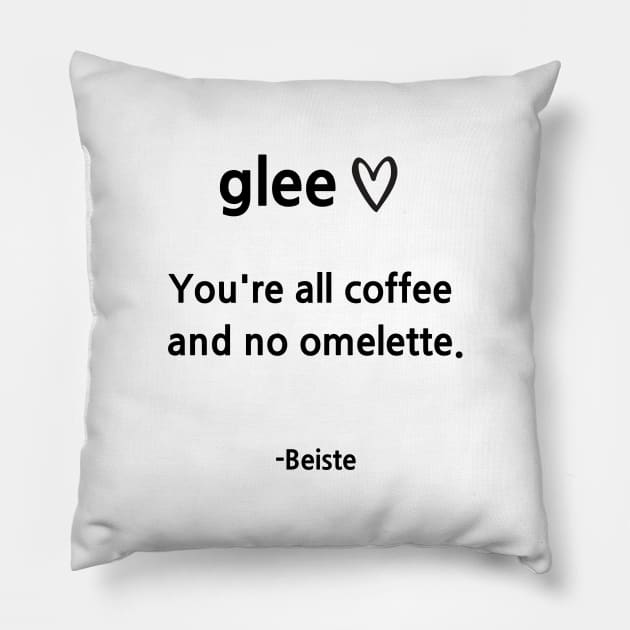 Glee/Coach Beiste Pillow by Said with wit