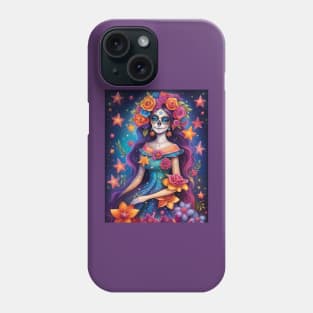 Colorful Catrina Phone Case