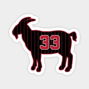 Scottie Pippen Chicago Goat Qiangy Magnet