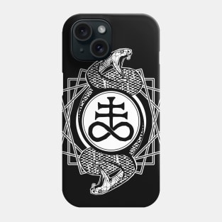 Leviathan cross and serpents Phone Case