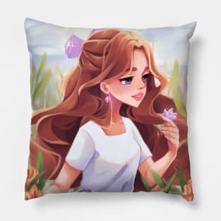 Flower field Pillow