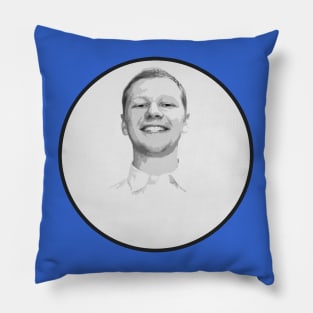 AARON BUSHNELL PORTRAIT Pillow