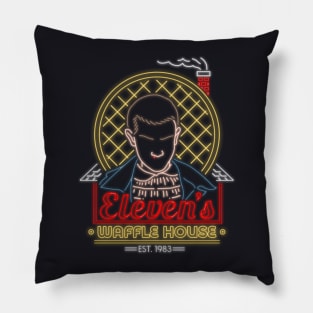 Eleven's Waffle House Pillow