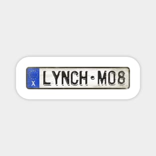 Lynch Mob - License Plate Magnet