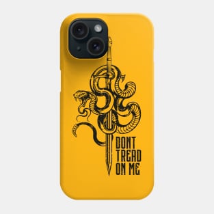 Dont Tread on Me - Distressed Phone Case