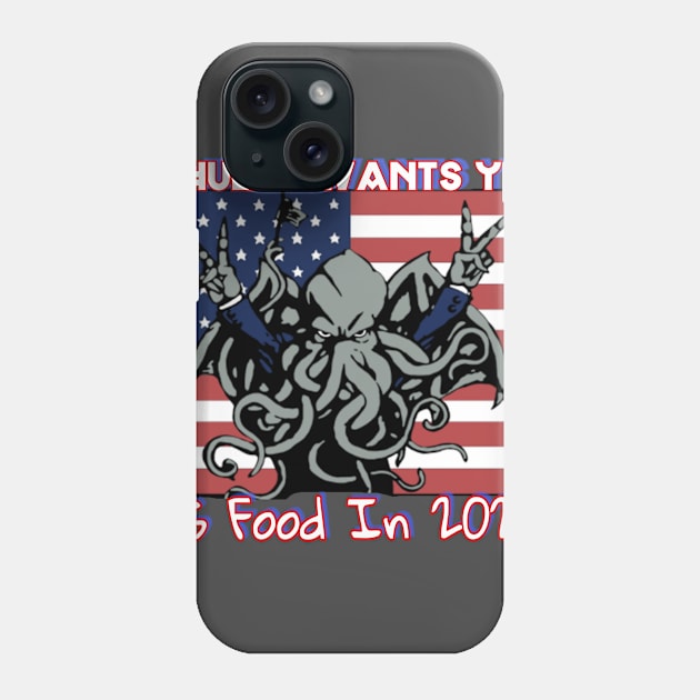 Cthulhu For President Phone Case by Cult Classic Clothing 