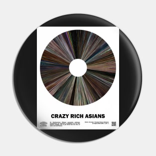 minimal_Crazy Rich Asians Warp Barcode Movie Pin