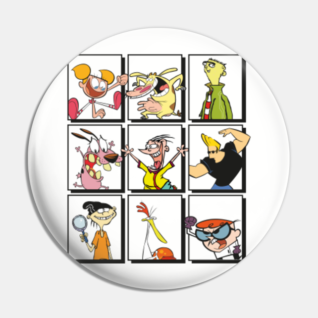 Cartoon Network Classics - Cartoons For Kids - Pin | TeePublic Cartoon Network Classics - Cartoons For Kids - Pin | TeePublic