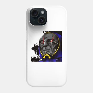 the sad god in ecopop comic book art Phone Case