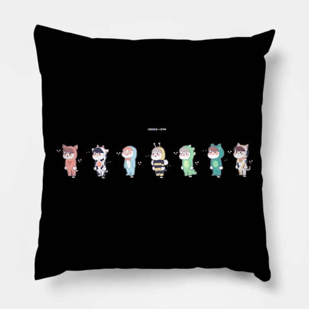 bts fanart Pillow by jihyeon1206