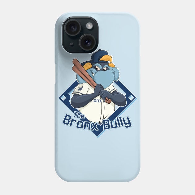 The Bronx Bully  Rays Baseball Mascot Phone Case by GAMAS Threads