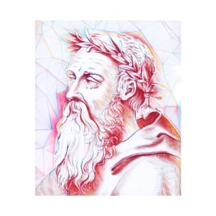 Heraclitus Portrait | Heraclitus Artwork | Line Art T-Shirt