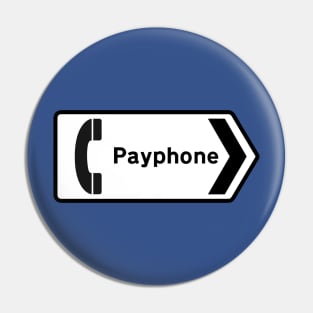 Pay Phone to the Right Pin