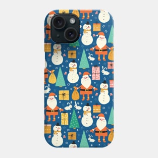 Santa Claus And Bunny Phone Case