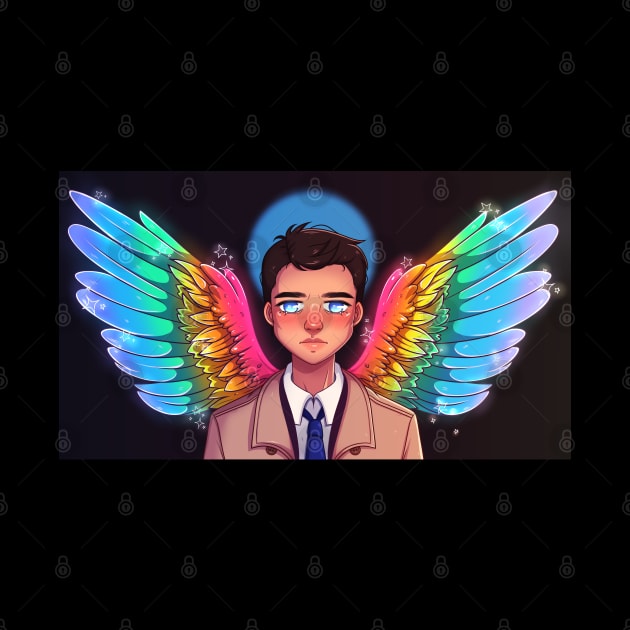 Castiel by PeppermintKamz