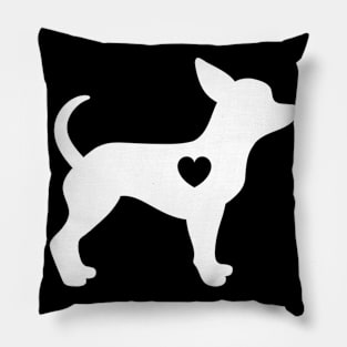 Chihuahua Love Heart Gift Pillow