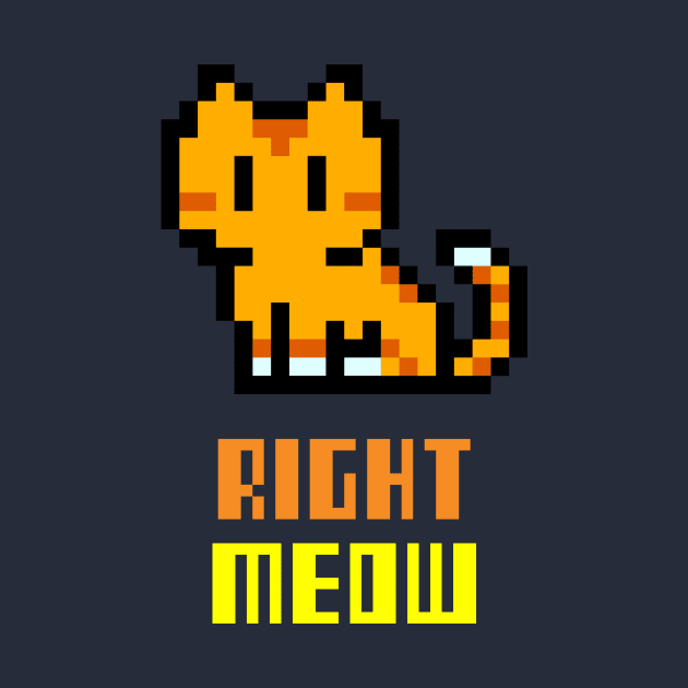 Right Meow by Sam's Shirt Barn