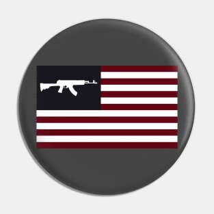 Ak47 American Flag Pin