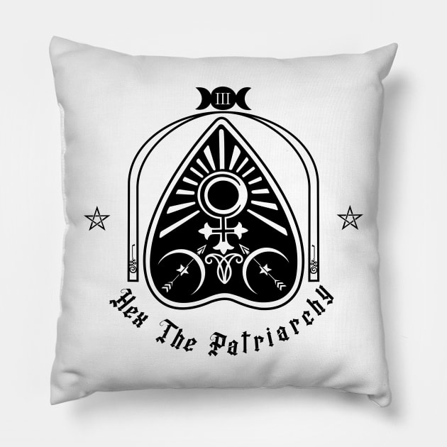 Hex the patriarchy Pillow by moonmorph