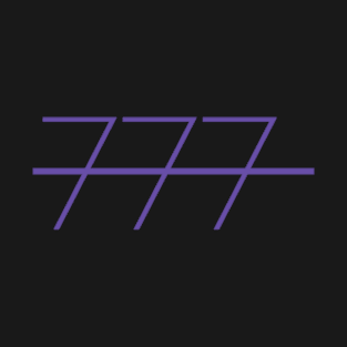 777 (purple) T-Shirt