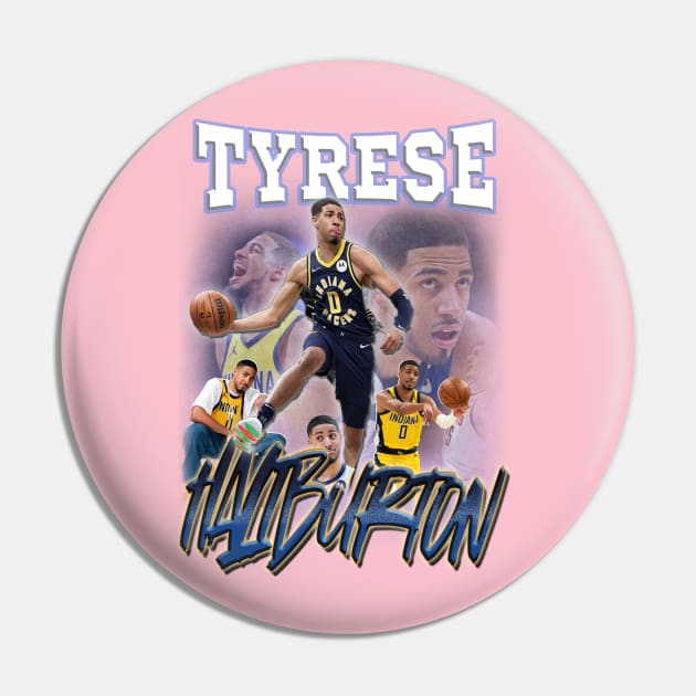 Tyrese Haliburton Pacers Pin by dsuss