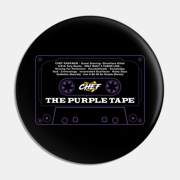 The Purple Tape Pin by DIGABLETEEZ