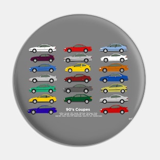 90's coupe classic car collection Pin