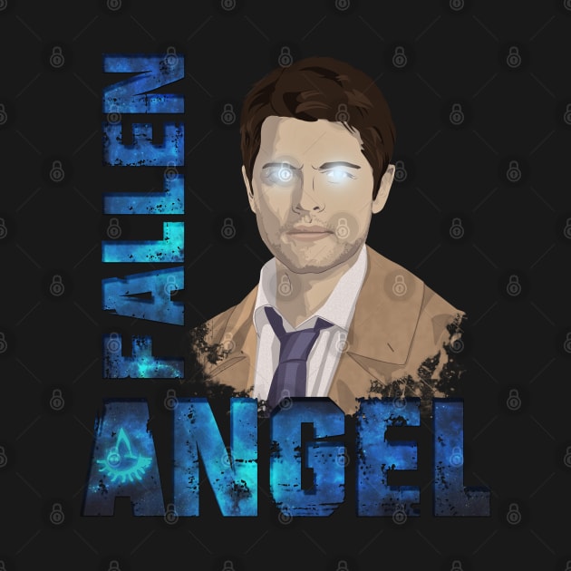 Fallen Angel Castiel (v.2) by potatonomad