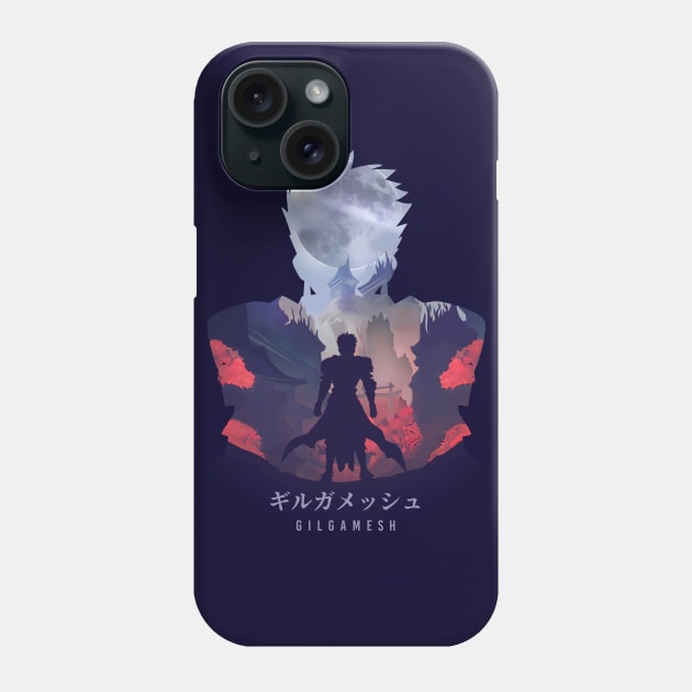 Gilgamesh - Dark Illusion Phone Case by The Artz