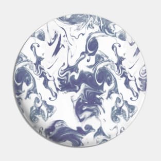 Marble surface blue Pin