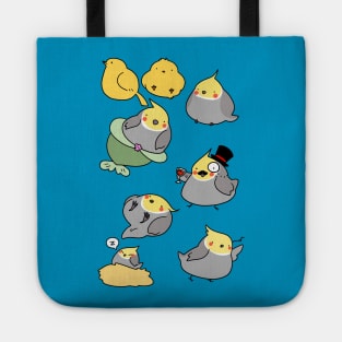 Cockatiel and Canaries Tote