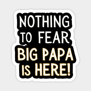 Funny Dad Big Papa Magnet