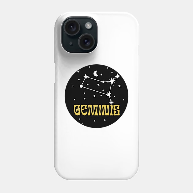 Geminis constellation Phone Case by ARCANO22