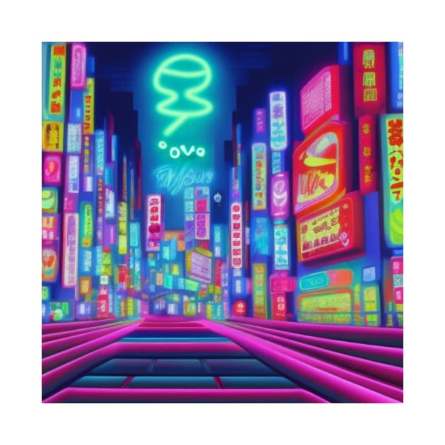 Tokyo - A Neon Wonderland by SouShp