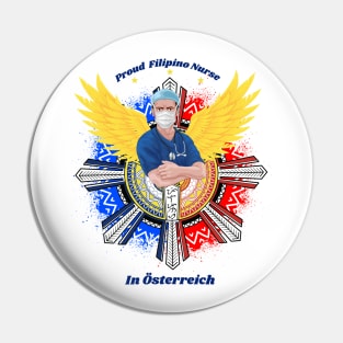 Filipino Nurse from Österreich (Austria) Pin