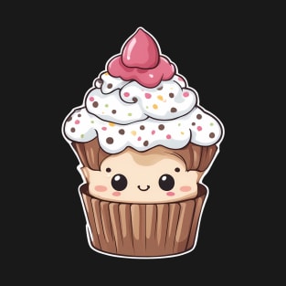 Funny Cupcake Kawaii T-Shirt