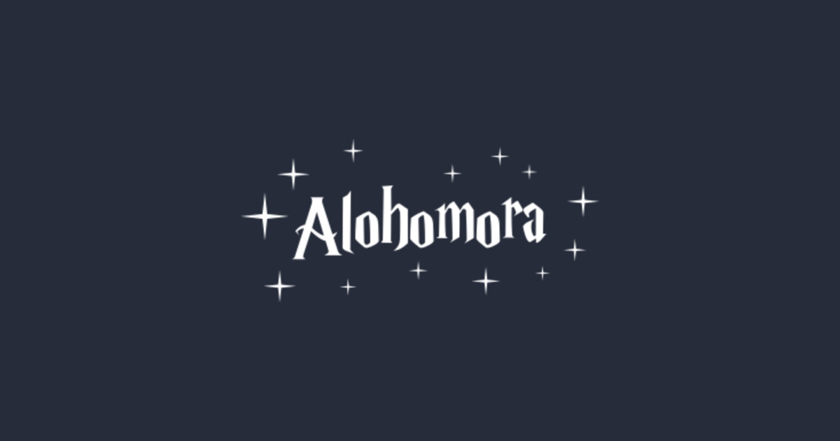 Download Alohomora - Harry Potter - Posters and Art Prints ...