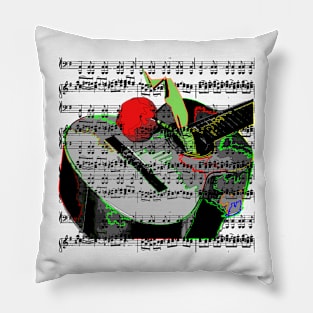 Guitar music Pillow