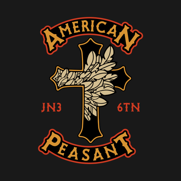 Christian Apparel Clothing Gifts - American Peasant Angel Wing  Cross by AmericasPeasant