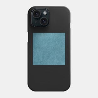 Blue leather texture Phone Case