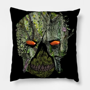 Swamp skull Pillow