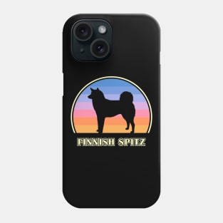 Finnish Spitz Vintage Sunset Dog Phone Case