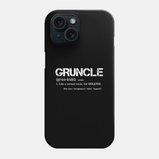 Gruncle Uncle Mashup Phone Case