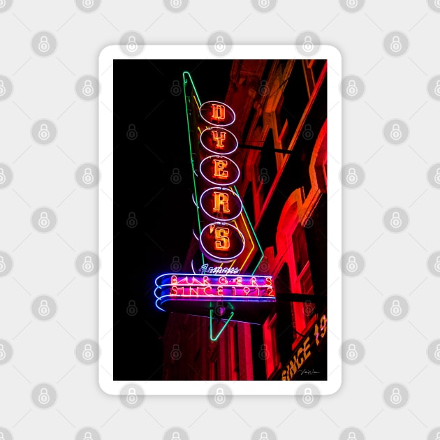 Beale St, Memphis, Tennessee, USA. Magnet by VickiWalsh