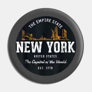 New York State Flag Pin