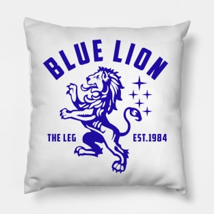 V Force Blue Lion Crest Pillow