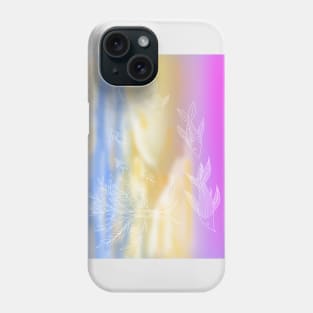 Dreamscape: Leaves to Fish, Sunset Symphony Phone Case