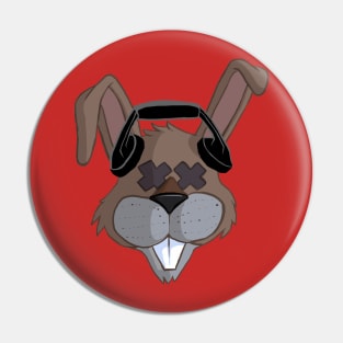 DJ Rabbit Pin